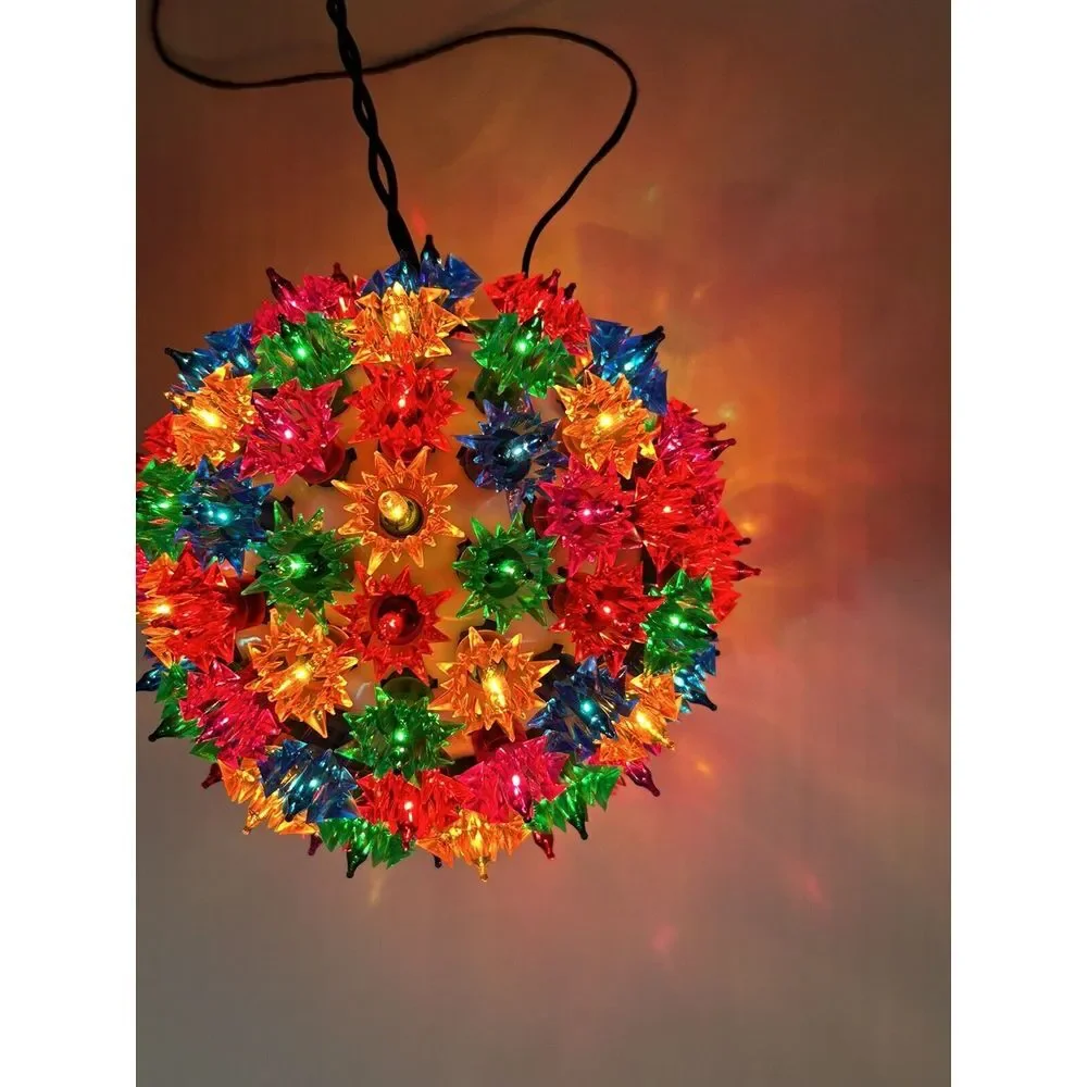 GE Holiday Classics Multi-Color Super Sphere 100 Christmas Lights 6